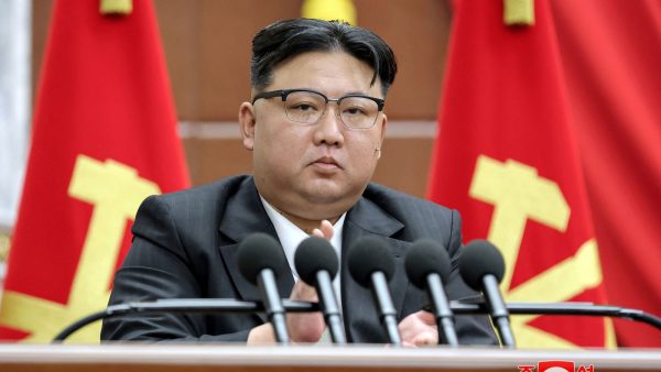 Le dirigeant suprême nord-coréen Kim Jong-un. Source : Sky News.