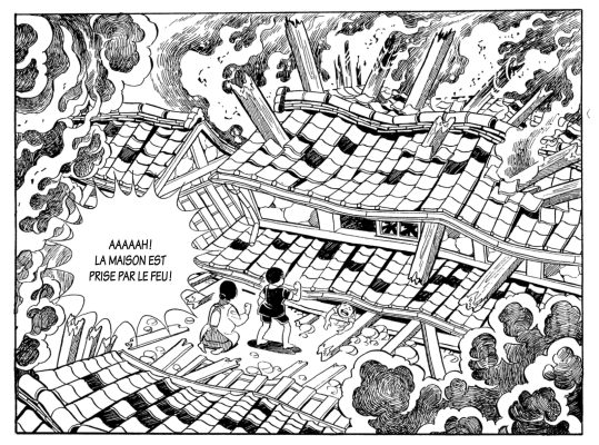 Image extraite de Gen aux pieds nus, tome 1, scénario et dessin Keiji Nakazawa, Le Tripode (Crédit Le Tripode).