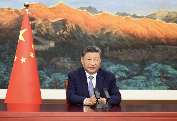 Message vidéo de Xi Jinping au sommet des Nations Unies pour le climat du 24 septembre 2025. Source : China’s diplomacy news. DR.