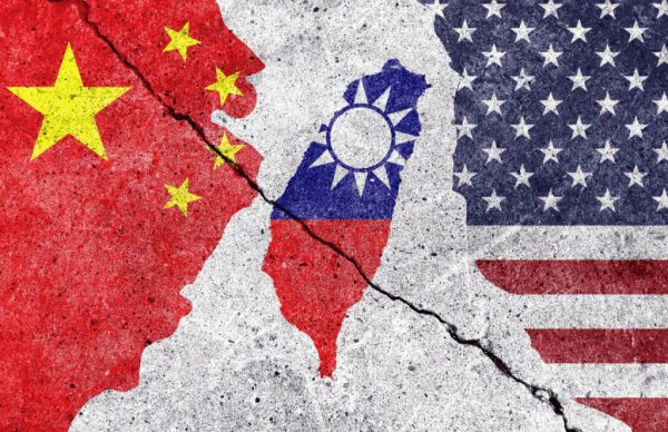Taïwan entre la Chine et les Etats-Unis. DR.