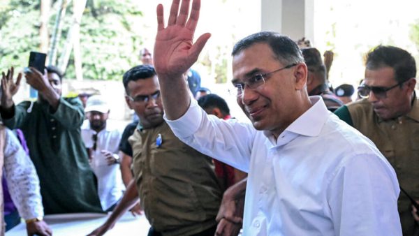 Le nouveau Premier ministre du Bangladesh Tarique Rahman le jour de son investiture. DR.