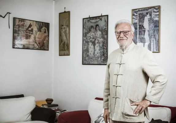 Jean-Philippe Béja à son domicile. DR.