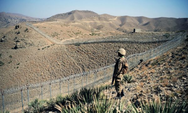 La frontière entre l'Afghanistan et le Pakistan. DR.