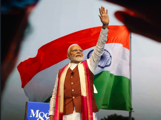 Modi s'adresse à la communauté indienne à New-York, septembre 2024. DR.