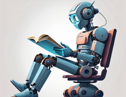 Robot lecteur. Source Mohamed Hassan. DR.
